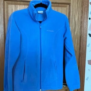 Columbia zip up fleece jacket